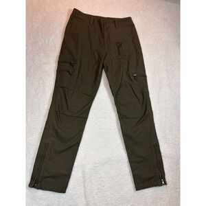 FREE KNIGHT Cargo Pants Mens Sz 32 Green Military Airborne Patch U.S Army Grunge